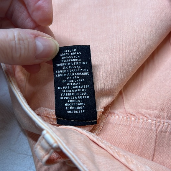 ⭐️Anthro Sanctuary peach shorts standard surplus size 28 - Picture 4 of 9